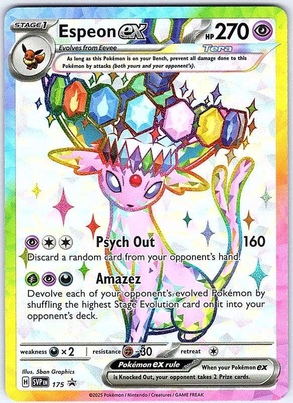 Espeon ex (SVP 175)