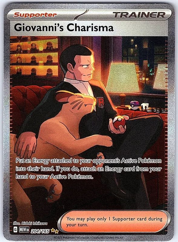 Giovanni's Charisma (MEW 204)