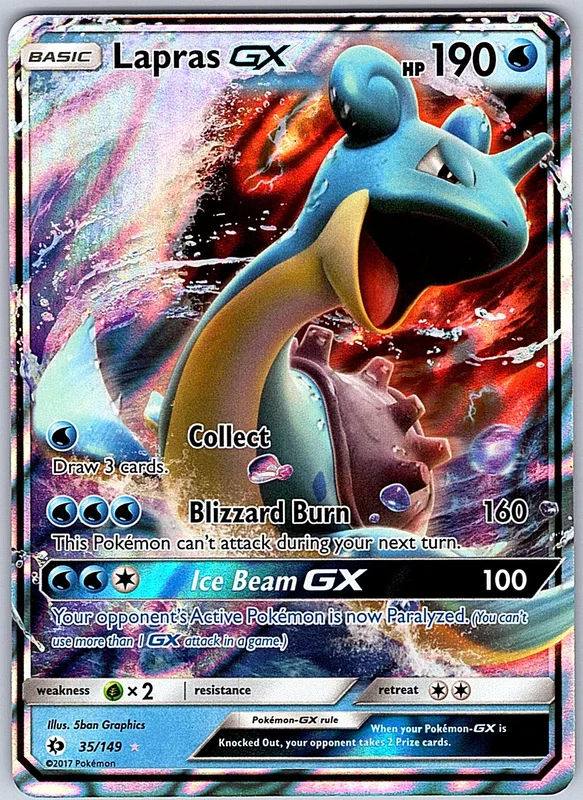 Lapras GX (SUM 35)