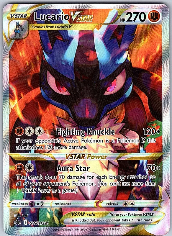 Lucario VSTAR (SWSH 291)