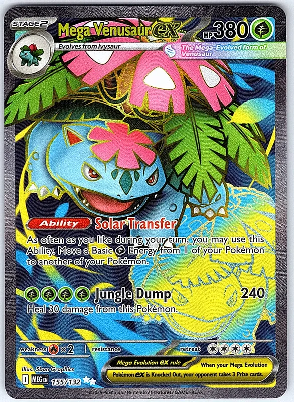 Mega Venusaur ex (MEG 155)