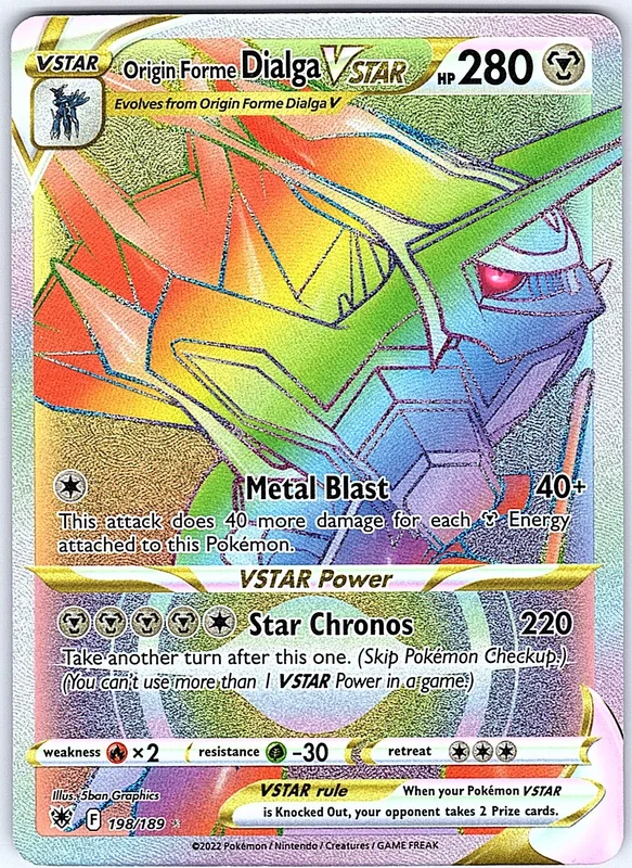Origin Forme Dialga VSTAR (ASR 198)