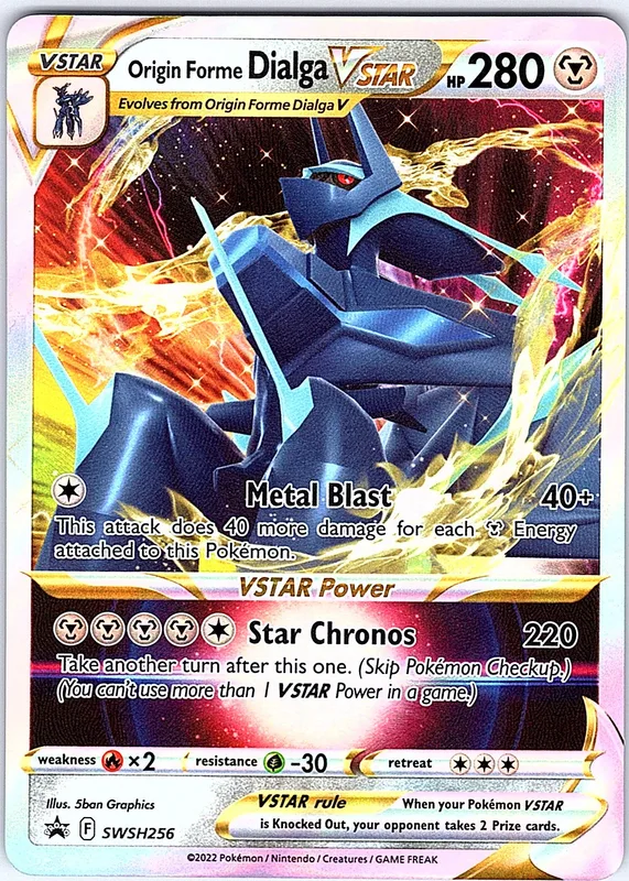 Origin Forme Dialga VSTAR (SWSH 256)