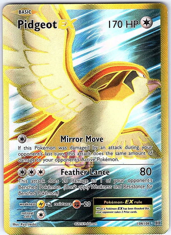 Pidgeot EX (EVO 104)