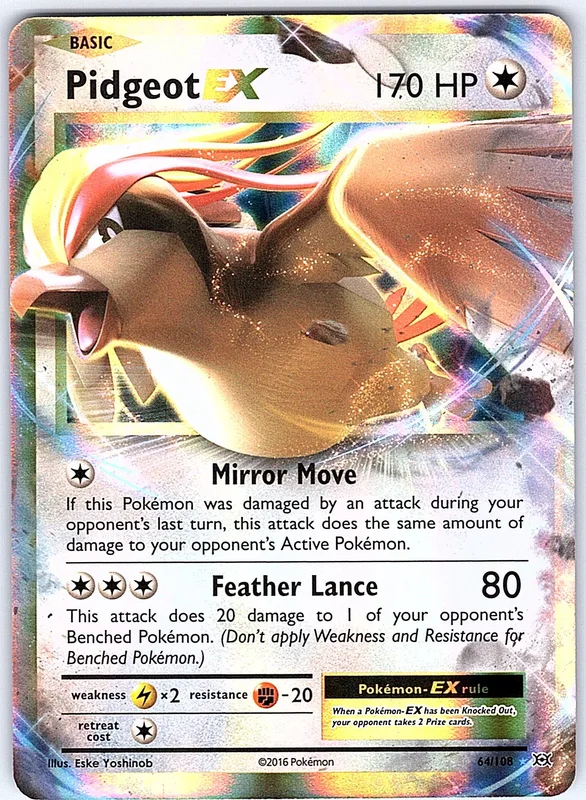 Pidgeot EX (EVO 64)