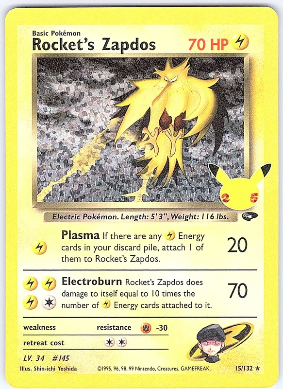 Rocket's Zapdos (CEL GC 15)