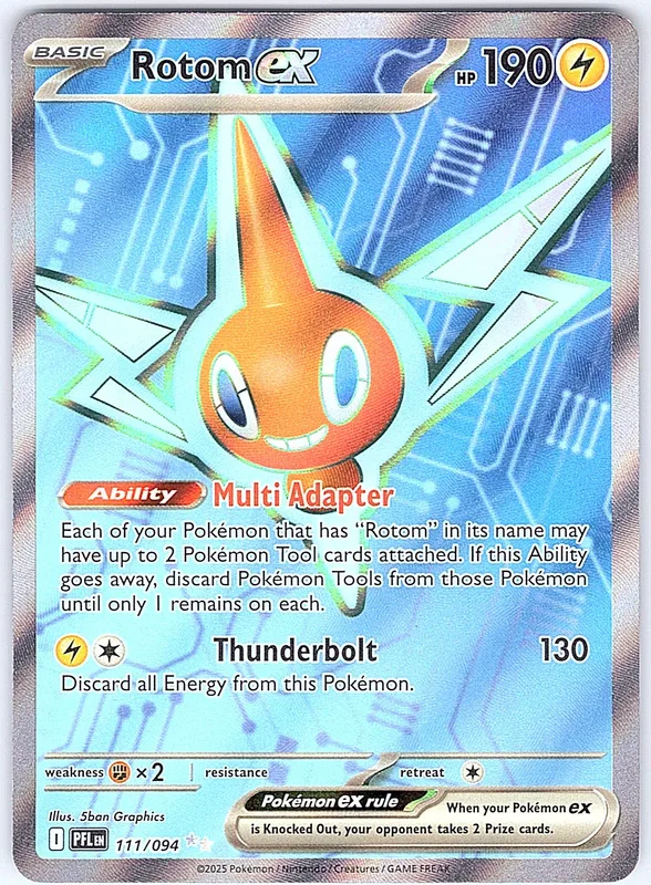 Rotom ex (PFL 111-1)