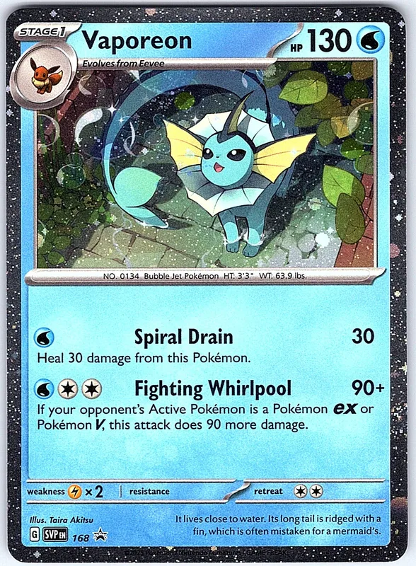 Vaporeon (SVP 168)