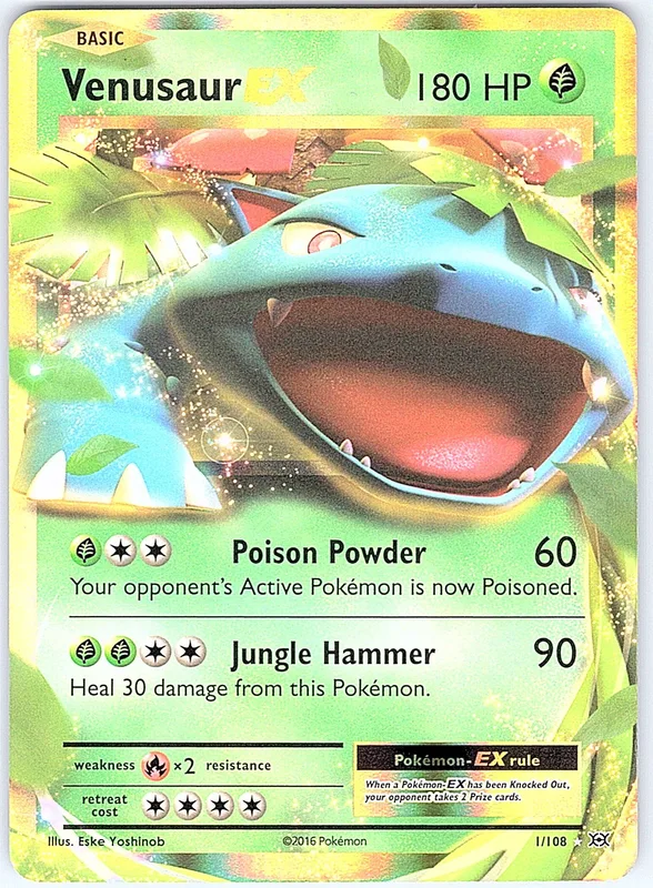 Venusaur EX (EVO 1-1)