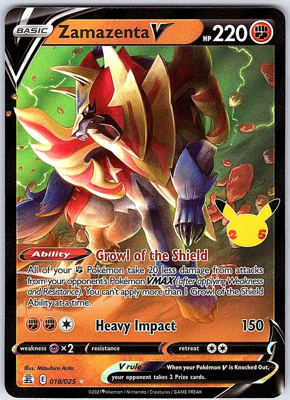 Zamazenta V (CEL 018-1)