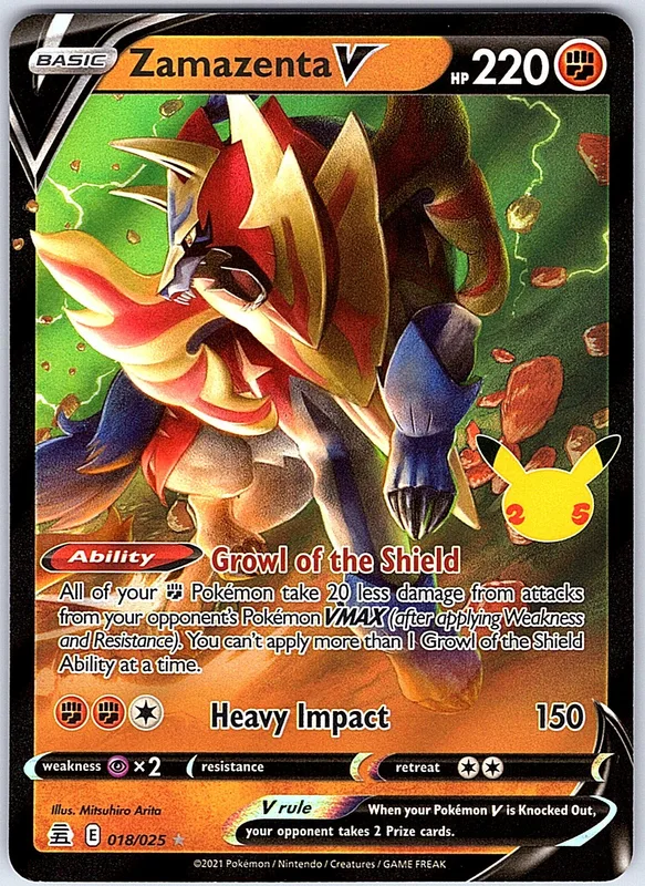 Zamazenta V (CEL 018-2)