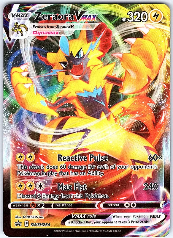 Zeraora VMAX (SWSH 264)