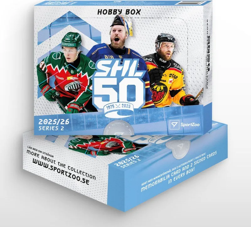 SHL 2025/26 Series 2 Hobby Booster Display Box