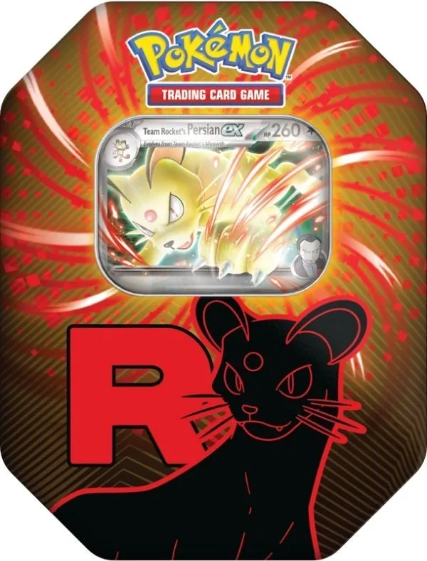 Pokémon Tin Fall ex REL 5/9 Team Rocket Tin