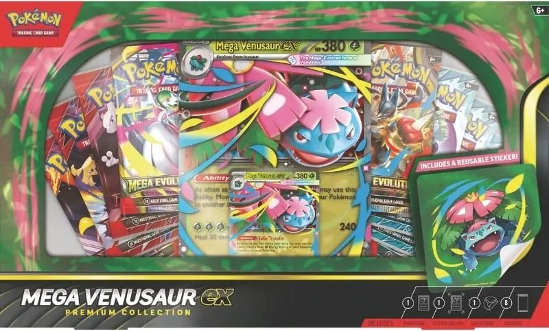 Pokémon Box Mega Venusaur ex Premium Collection