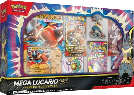 Pokémon Box Mega Lucario ex Figure Collection