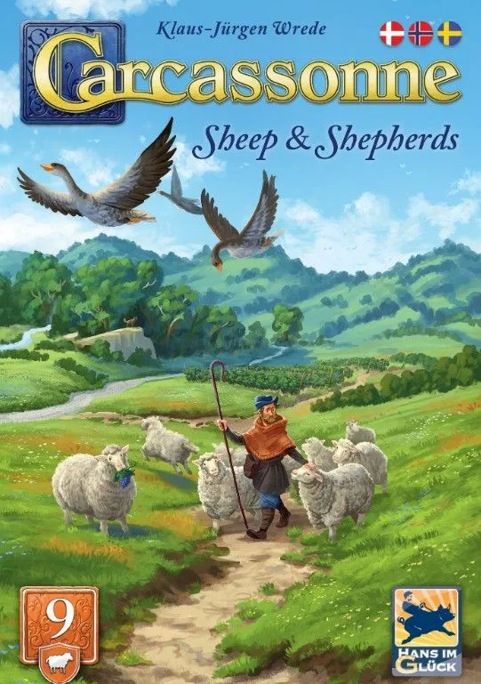 Carcassonne: Sheep & Shepherds Exp 9