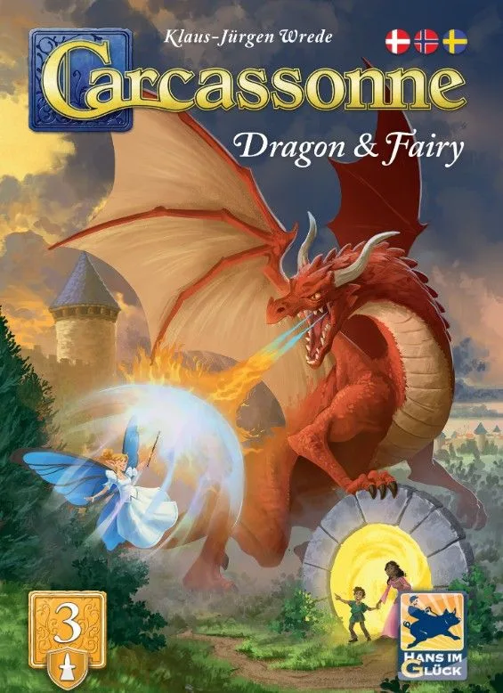 Carcassonne: Dragon & Fairy Exp 3 (Ny)