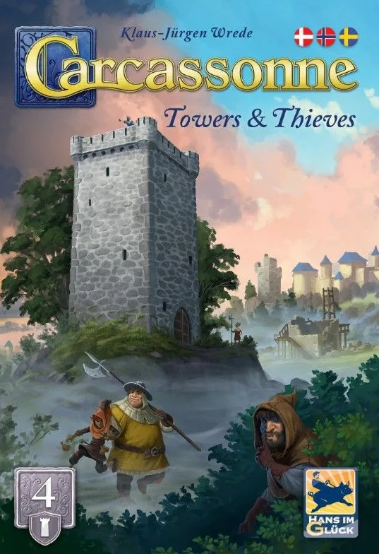 Carcassonne: Towers & Thieves Exp 4 (Ny)