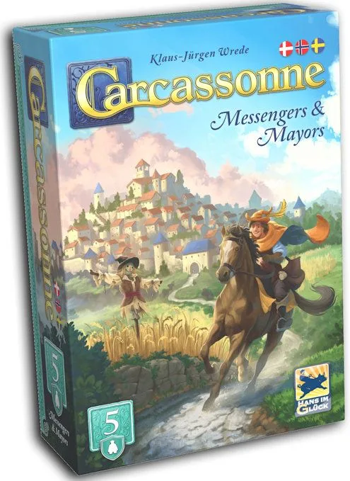 Carcassonne: Messengers & Mayors Exp 5