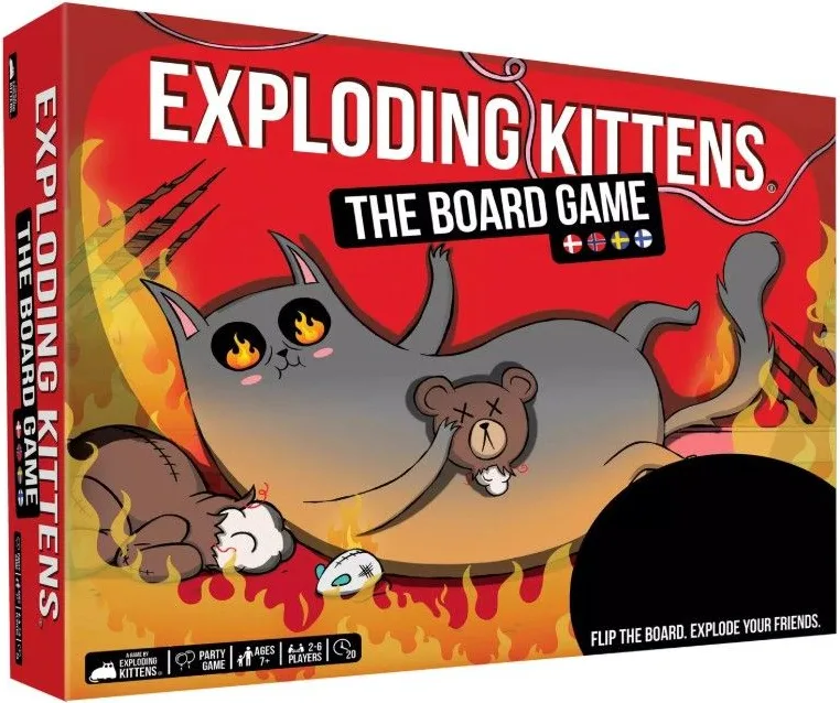 Exploding Kittens The Board Game Nordic