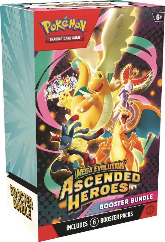 Ascended Heroes Booster Bundle ME02.5 + Ett brädspel till ord. pris