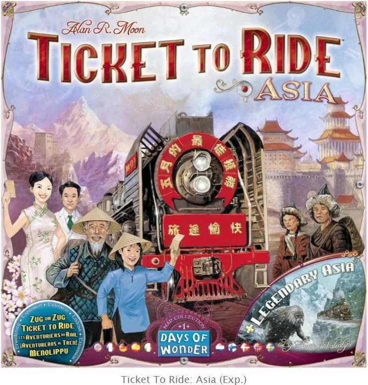 TTR Map Coll. #1 Asia