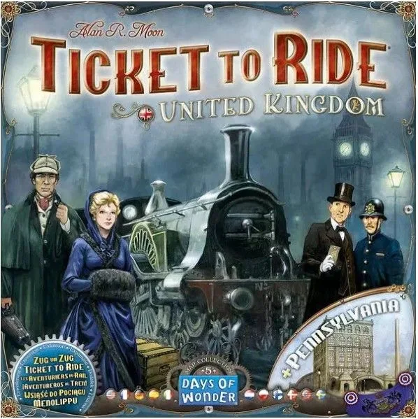 TTR Map Coll. #5 UK/Pennsyl