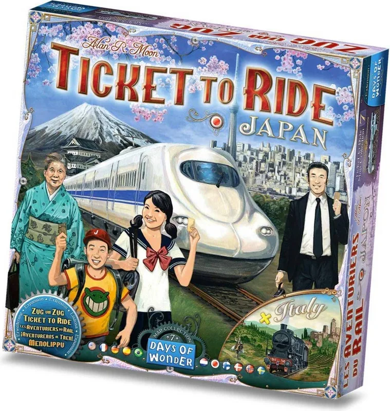 TTR Map Coll. #7 Japan/Italy