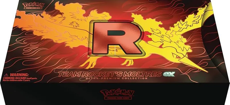 Pokémon Team Rocket’s Moltres ex Ultra-Premium Collection