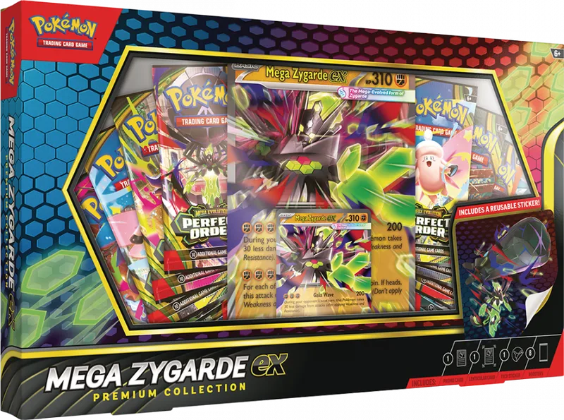Pokémon Box Premium ex Mega Zygarde Premium Collection
