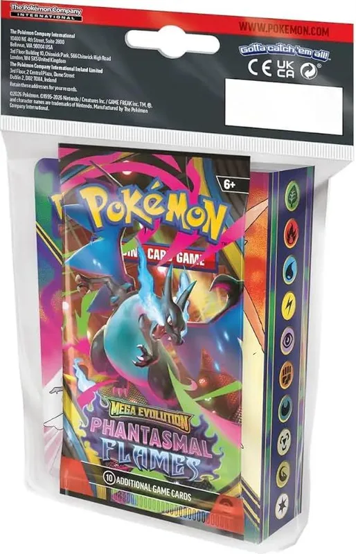 Pokémon Phantasmal Flames Mini Portfolio + Booster Pack