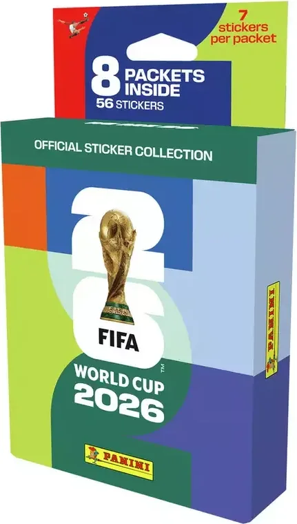 World Cup 2026 Sticker Blister 8-Pack