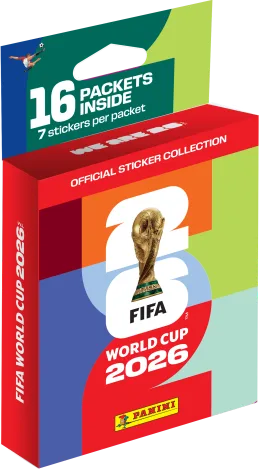 World Cup 2026 Sticker Blister 16-Pack