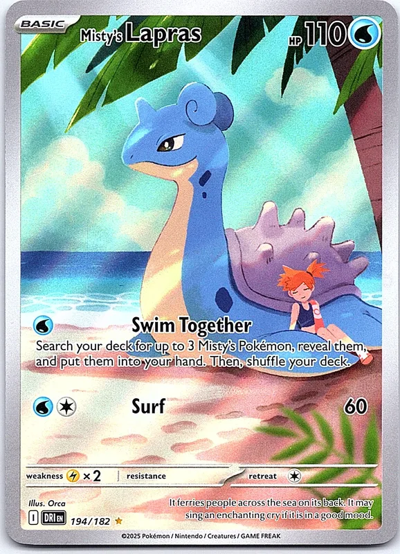 Misty's Lapras (DRI 194)