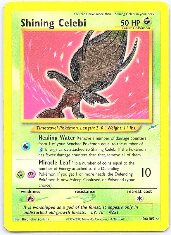 Shining Celebi (NDE 106) bild 1