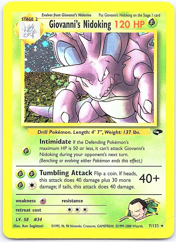 Giovanni's Nidoking (GC 7)