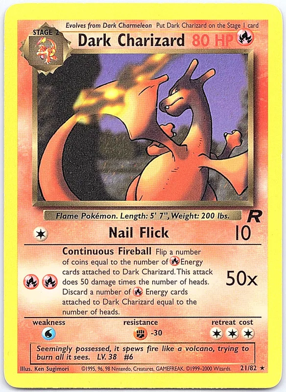 Dark Charizard (TR 21)