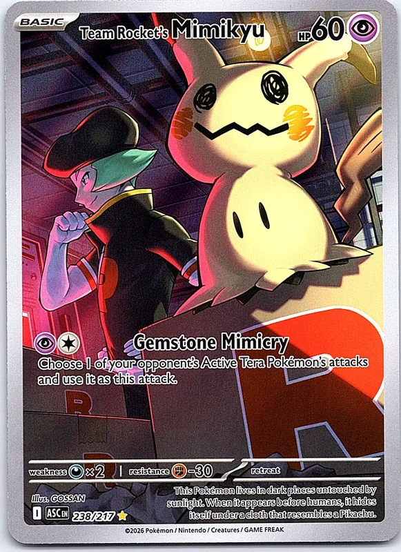 Team Rocket's Mimikyu (ASC 238)