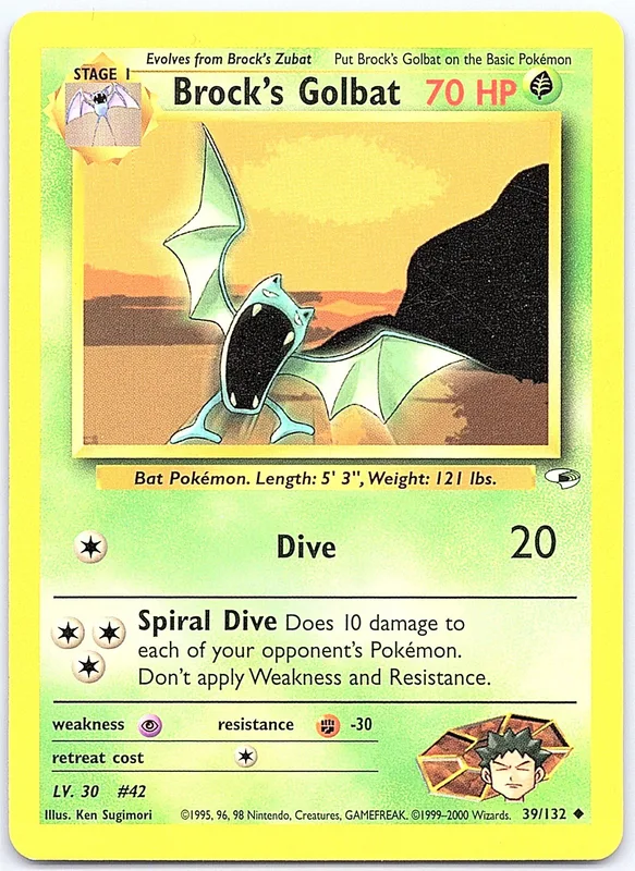 Brock's Golbat (GH 39)