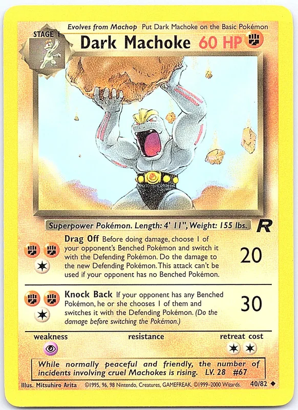 Dark Machoke (TR 40)