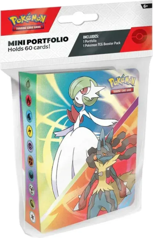 Pokémon Mega Evolution Mini Portfolio + Booster Pack