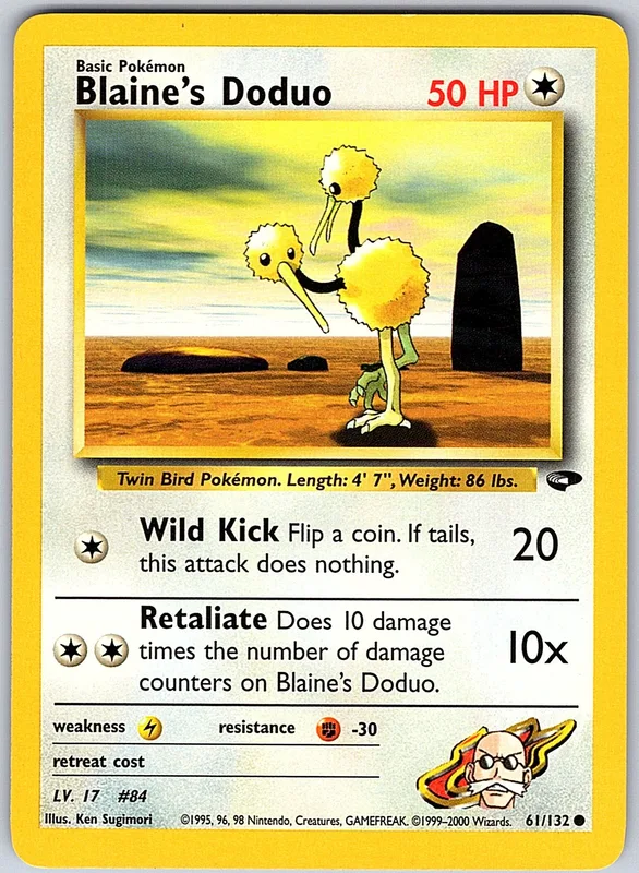 Blaine's Doduo (GC 61)