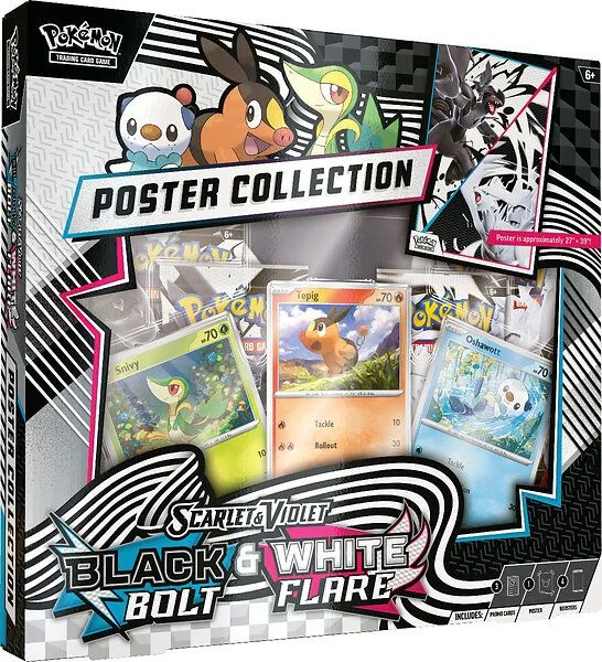 Pokémon Scarlet & Violet 10.5: Unova Poster Collection