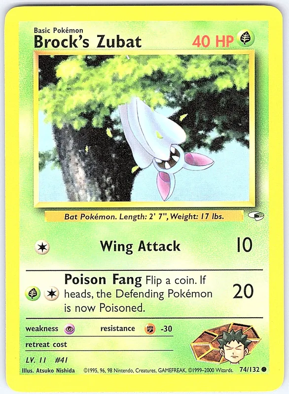 Brock's Zubat (GH 74)
