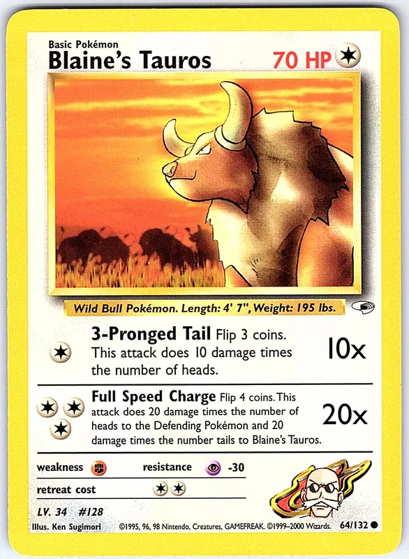 Blaine's Tauros (GH 64)