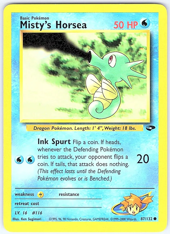 Misty's Horsea (GC 87)