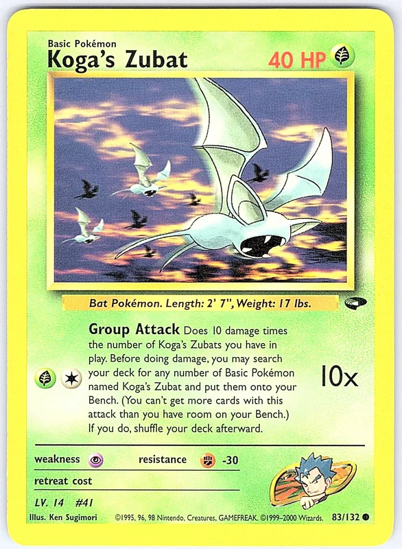 Koga's Zubat (GC 83)