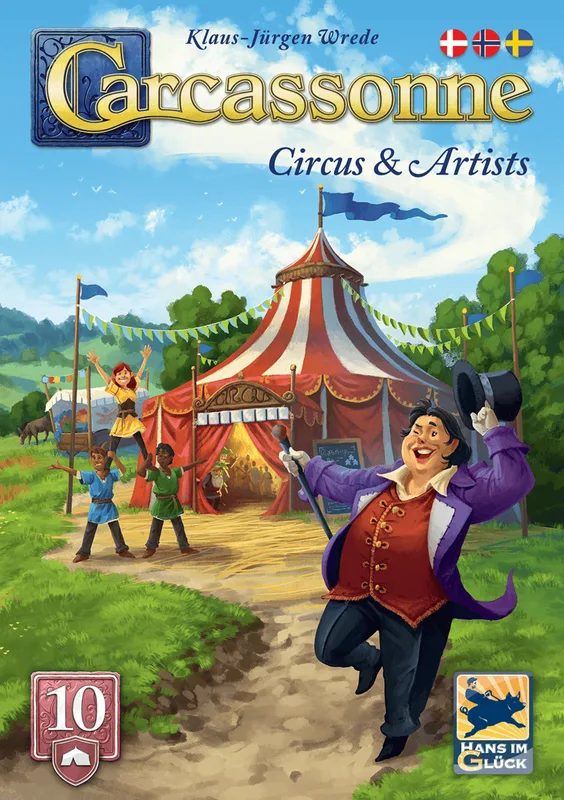 Carcassonne: Circus & Artists Exp 10