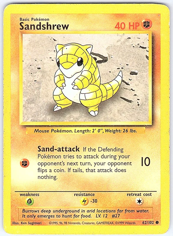 Sandshrew (BS 62) bild 1